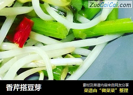 香芹搭豆芽