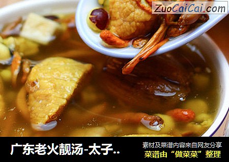 广东老火靓汤-太子参虫草花汤