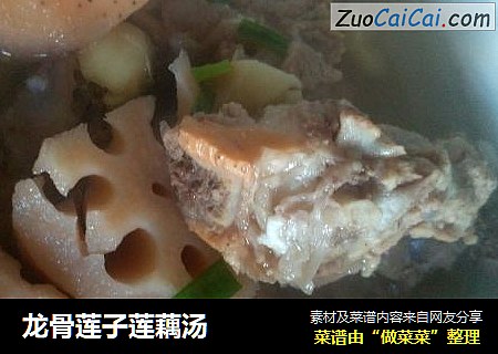 龙骨莲子莲藕汤