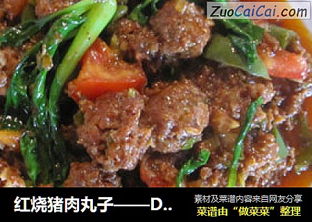 红烧猪肉丸子——DIY
