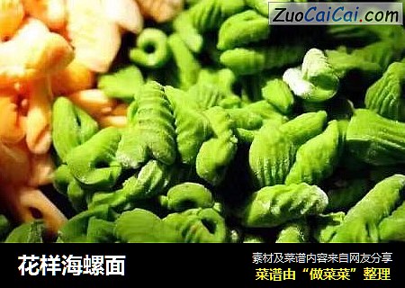 花样海螺面