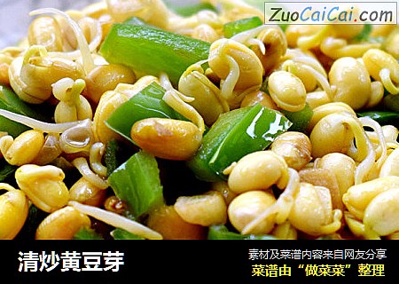 清炒黄豆芽