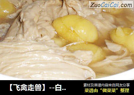 【飞禽走兽】--白果腐竹排骨汤