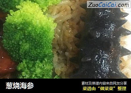 葱烧海参