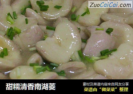 甜糯清香南湖菱