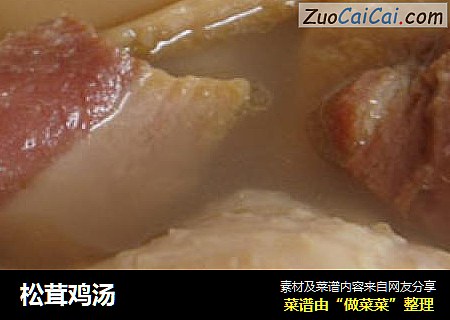 松茸鸡汤