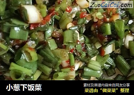 小葱下饭菜