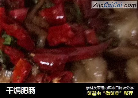 干煸肥肠