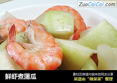鲜虾煮蒲瓜 