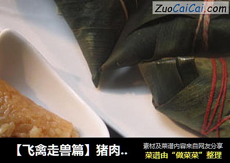 【飞禽走兽篇】猪肉鲜棕