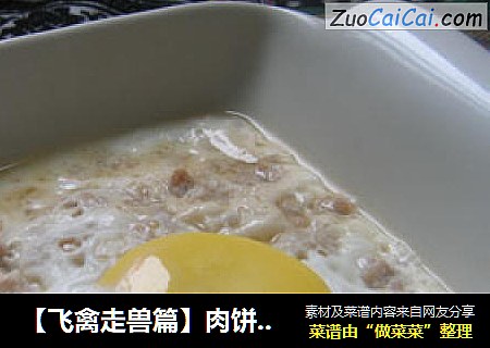 【飞禽走兽篇】肉饼子蒸蛋