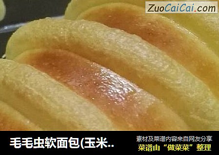 毛毛虫软面包(玉米油版)