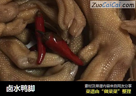 卤水鸭脚