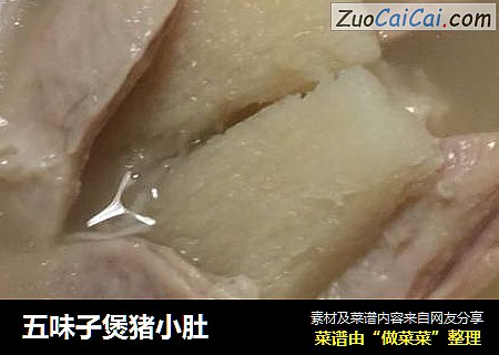 五味子煲猪小肚