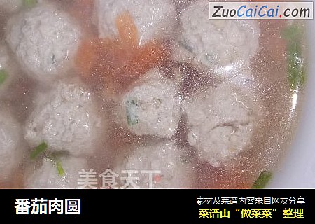 番茄肉圆