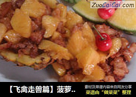 【飞禽走兽篇】菠萝肉丁