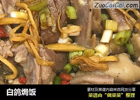白鸽焗饭