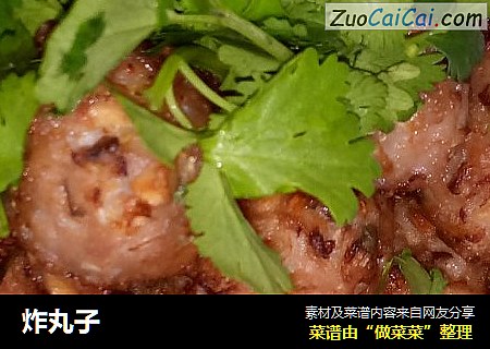 炸丸子