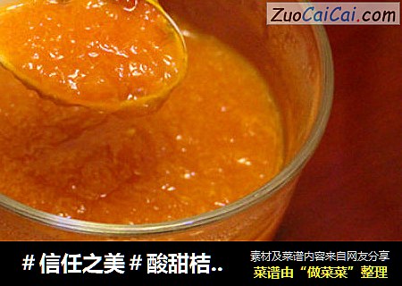 酸甜桔子果酱