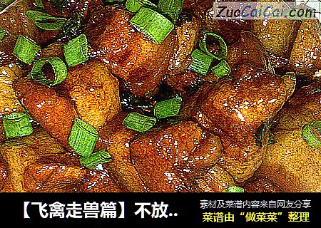 ［飞禽走兽篇］不放油不炒糖色的红烧肉