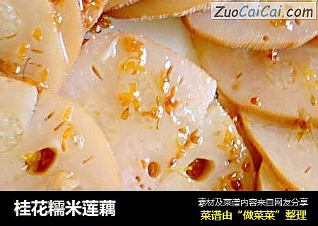 桂花糯米莲藕
