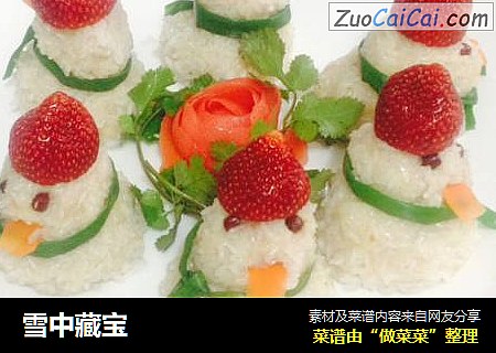 雪中藏宝