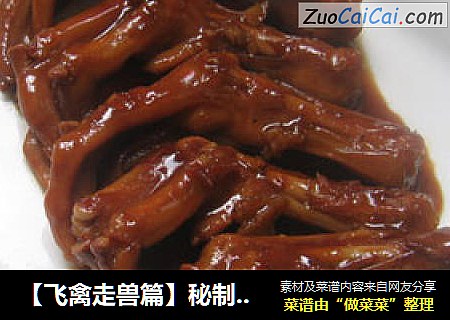 【飞禽走兽篇】秘制鸭掌