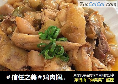 鸡肉焖榨菜