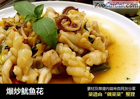 爆炒鱿鱼花