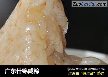 广东什锦咸粽