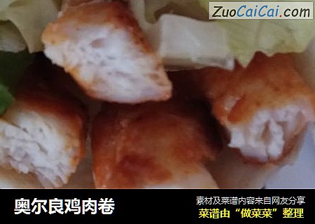 奥尔良鸡肉卷