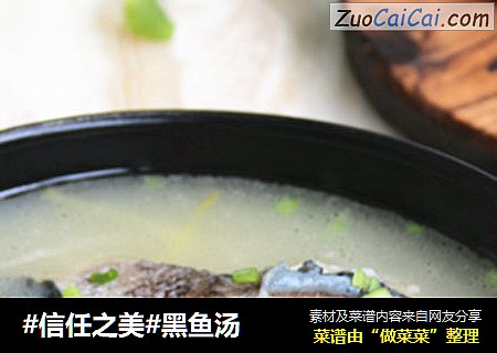 黑鱼汤
