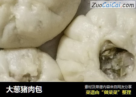 大葱猪肉包