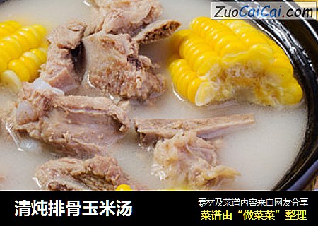 清炖排骨玉米汤