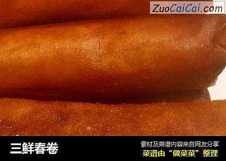 三鲜春卷