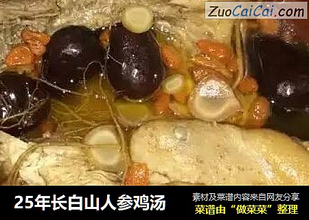 25年长白山人参鸡汤