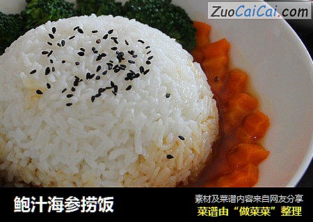 鲍汁海参捞饭