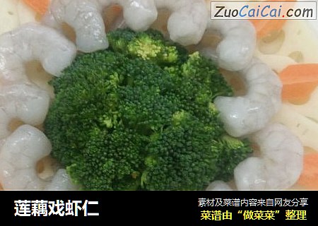 莲藕戏虾仁