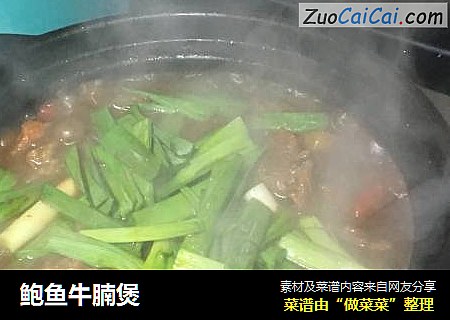 鲍鱼牛腩煲