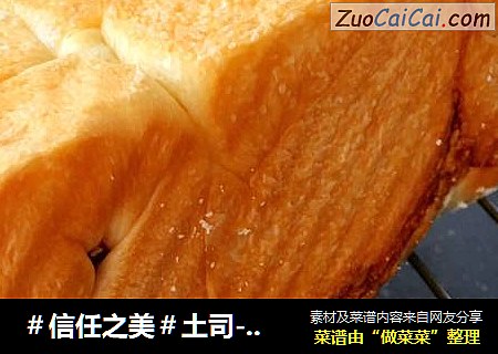 土司--成熟的方子