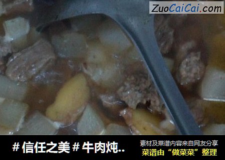 牛肉炖萝卜