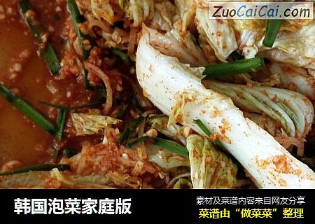 韩国泡菜家庭版