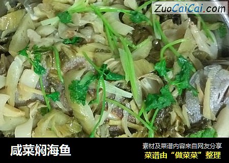 咸菜焖海鱼