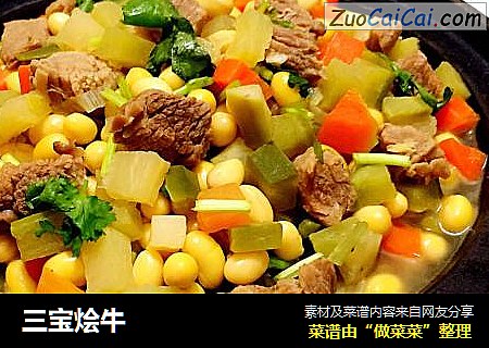 三宝烩牛