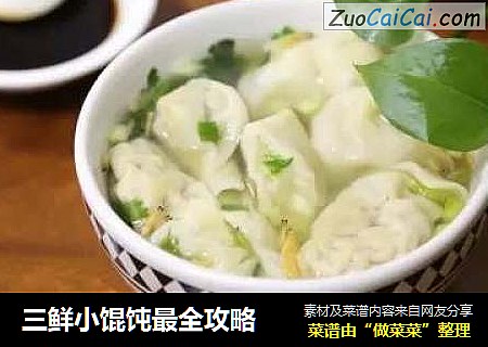 三鲜小馄饨最全攻略