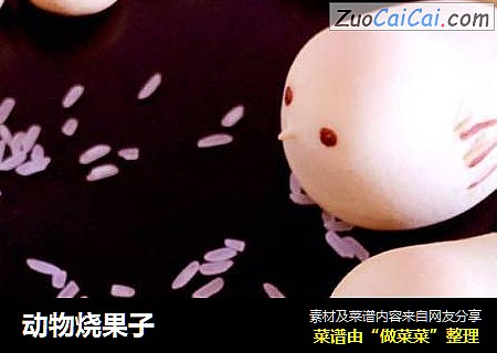 动物烧果子