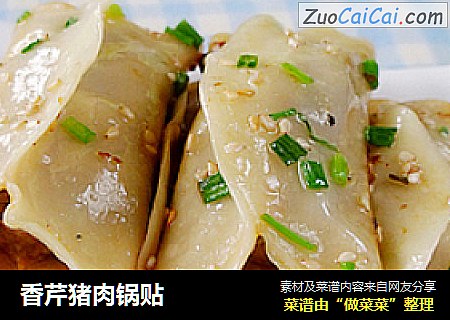 香芹猪肉锅贴