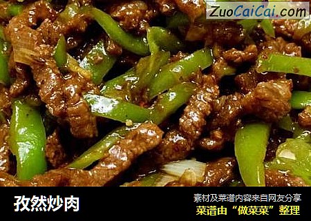 孜然炒肉