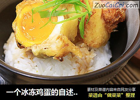 一个冰冻鸡蛋的自述：鸡蛋天妇罗盖饭