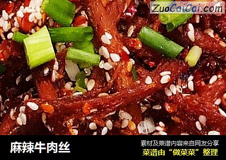 麻辣牛肉丝
